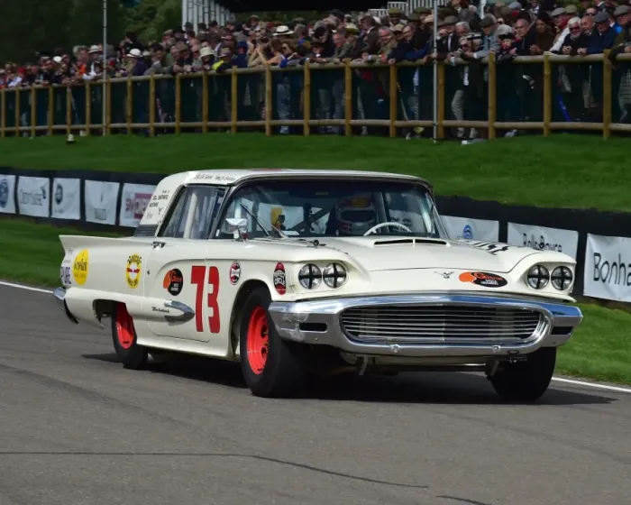 Rights Managed : CM21 2401 Tom Kristensen, Ford Thunderbird Rights Managed : CM21 2401 Tom Kristensen, Ford Thunderbird