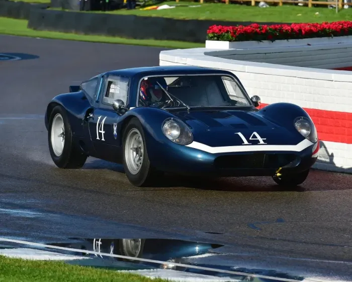 Rights Managed : CM21 2698 John Clark, Tojeiro Ford