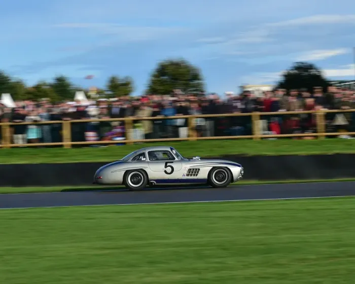 Rights Managed : CM21 2785 Jochen Mass, Mercedes-Benz 300 SL, Gullwing Rights Managed : CM21 2785 Jochen Mass, Mercedes-Benz 300 SL, Gullwing