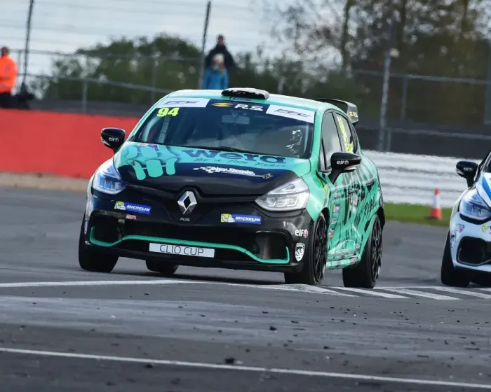 Framed Print : CM21 3560 Luke Reade, Renault Clio Sport 220 Trophy