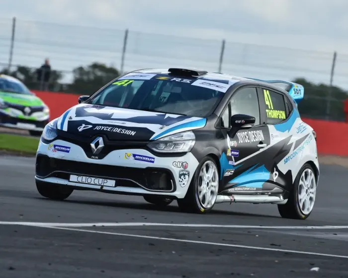 Framed Print : CM21 3562 Aaron Thompson, Renault Clio Sport 220 Trophy Framed Print : CM21 3562 Aaron Thompson, Renault Clio Sport 220 Trophy