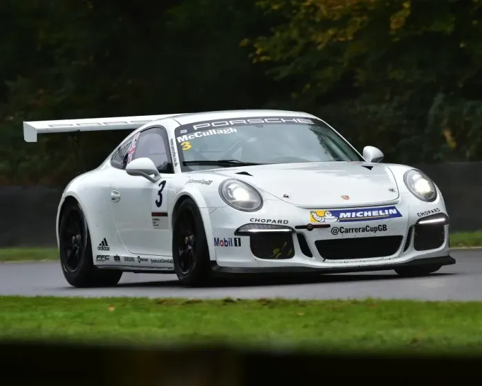 Framed Print : CM21 4729 John McCullagh, Porsche 911 GT3