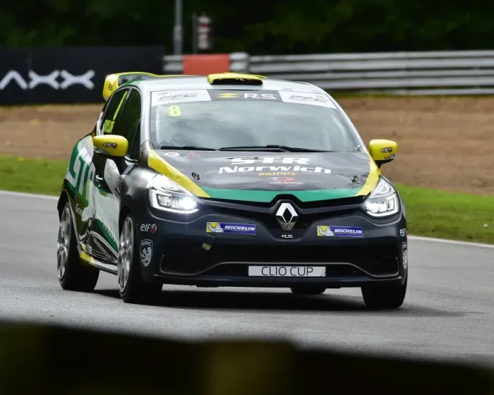 Framed Print : CM21 5003 Shawn Taylor, Renault Clio Sport 220 Trophy Framed Print : CM21 5003 Shawn Taylor, Renault Clio Sport 220 Trophy