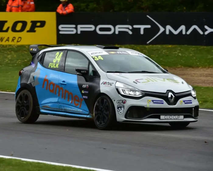 Framed Print : CM21 5086 Zak Fulk, Renault Clio Sport 220 Trophy