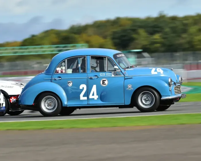 Framed Print : CM21 6053 Andrew Cross, Morris Minor Bluebell Framed Print : CM21 6053 Andrew Cross, Morris Minor Bluebell