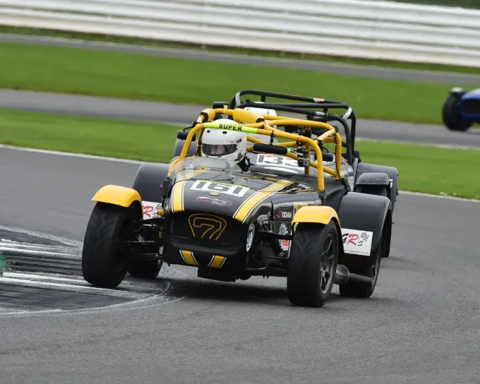 Framed Print : CM21 6758 Luke Tzourou, Caterham 7 Super Framed Print : CM21 6758 Luke Tzourou, Caterham 7 Super