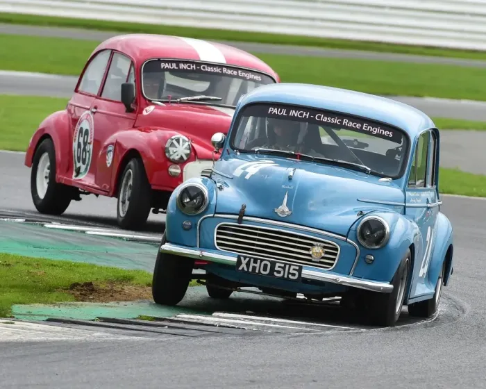 Framed Print : CM21 7031 Andrew Cross, Morris Minor Bluebell Framed Print : CM21 7031 Andrew Cross, Morris Minor Bluebell