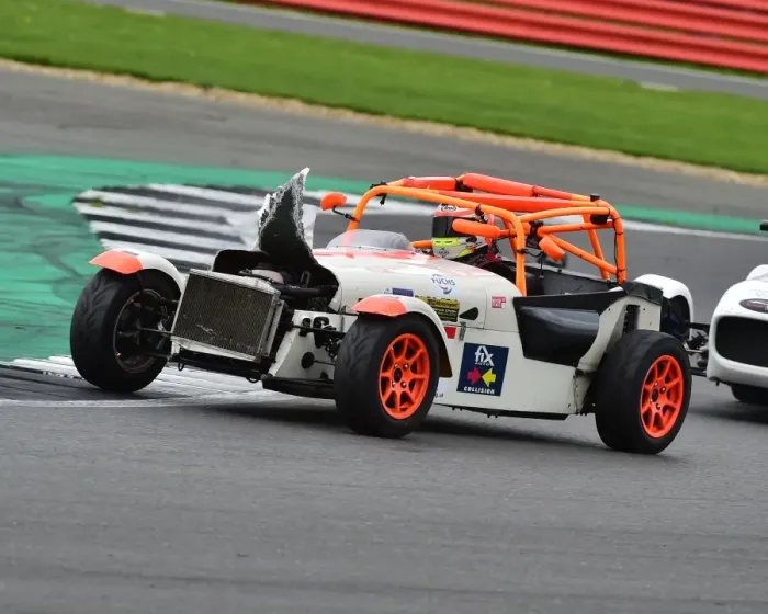 Framed Print : CM21 7209 Jamie Ellwood, Caterham 7 Sigmax
