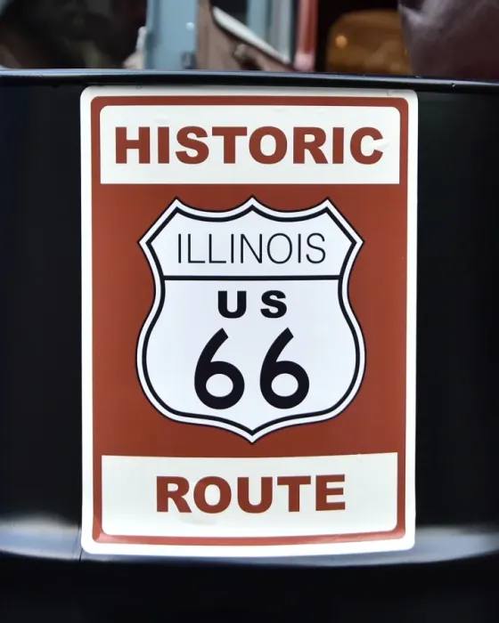 Framed Print : CM21 7470 Illinois Route 66 Framed Print : CM21 7470 Illinois Route 66