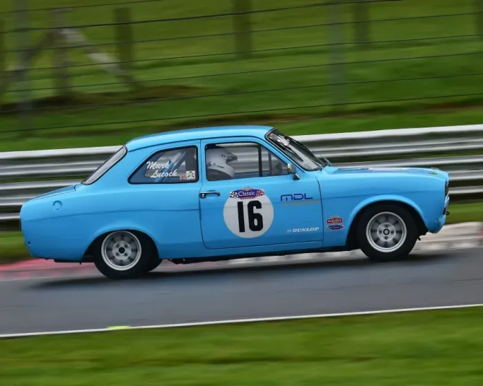 Framed Print : CM21 8434 Martin Lucock, Ford Escort Mk1 RS2000
