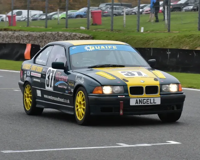 Framed Print : CM22 0287 Ken Angell, BMW E36 328i