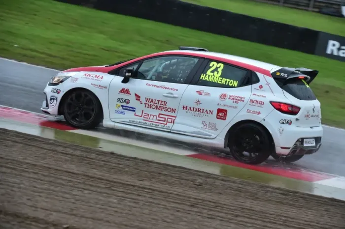 Framed Print : CM22 0593 Ethan Hammerton, Renault Clio Cup 4 UK
