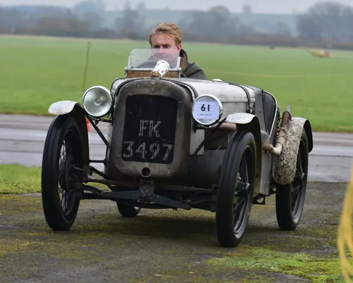 Framed Print : CM22 1171 Tom Waterfield, Austin 7 Ulster Replica Framed Print : CM22 1171 Tom Waterfield, Austin 7 Ulster Replica