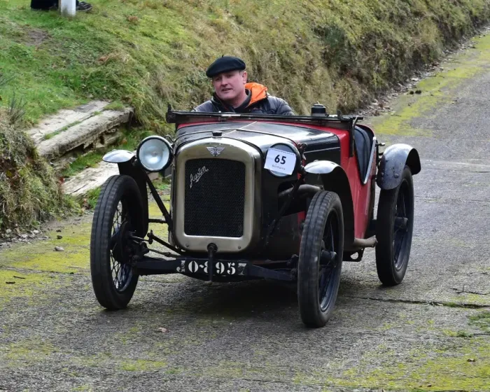 Framed Print : CM22 3057 Richard Marsh, Austin 7 Ulster Framed Print : CM22 3057 Richard Marsh, Austin 7 Ulster