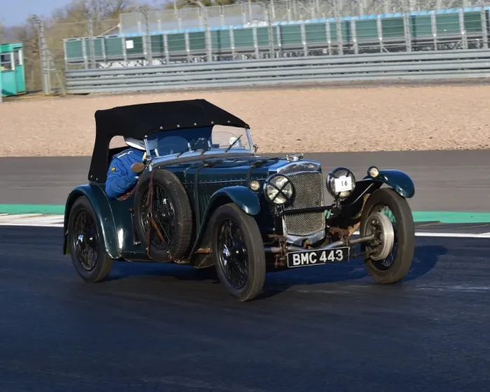 Framed Print : CM22 3342 Phillip Tillyard, Frazer Nash TT replica