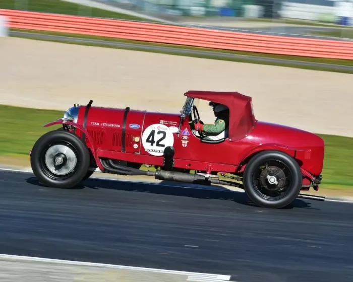 Framed Print : CM22 3924 Mike Littlewood, Bentley 3-4 litre Framed Print : CM22 3924 Mike Littlewood, Bentley 3-4 litre