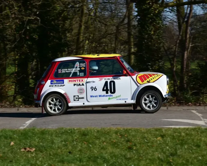 Framed Print : CM22 4904 Jim Partridge, Rover Mini GpA Framed Print : CM22 4904 Jim Partridge, Rover Mini GpA