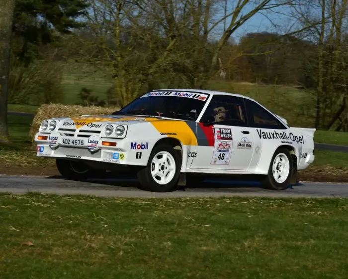 Framed Print : CM22 5204 Simon Powell, Opel Manta 400