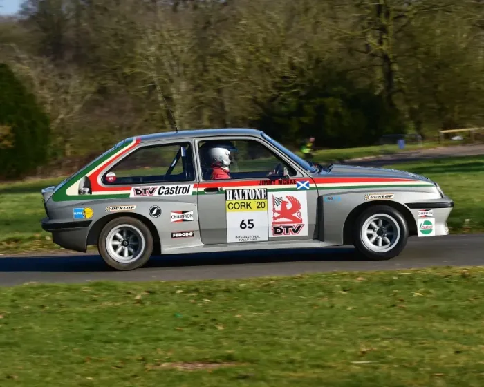 Framed Print : CM22 5275 Jimmy McRae, Vauxhall Chevette HSR