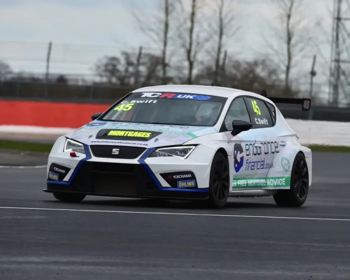 Framed Print : CM22 5507 Carl Swift, SEAT Leon TCR Framed Print : CM22 5507 Carl Swift, SEAT Leon TCR