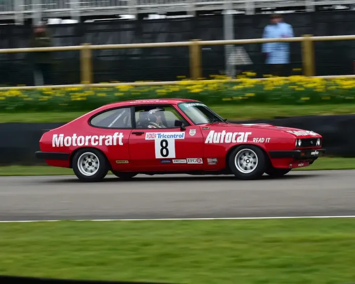 Rights Managed : CM22 5850 Mike Jordan, Mike Whitaker, Ford Capri III 3 litre S Rights Managed : CM22 5850 Mike Jordan, Mike Whitaker, Ford Capri III 3 litre S