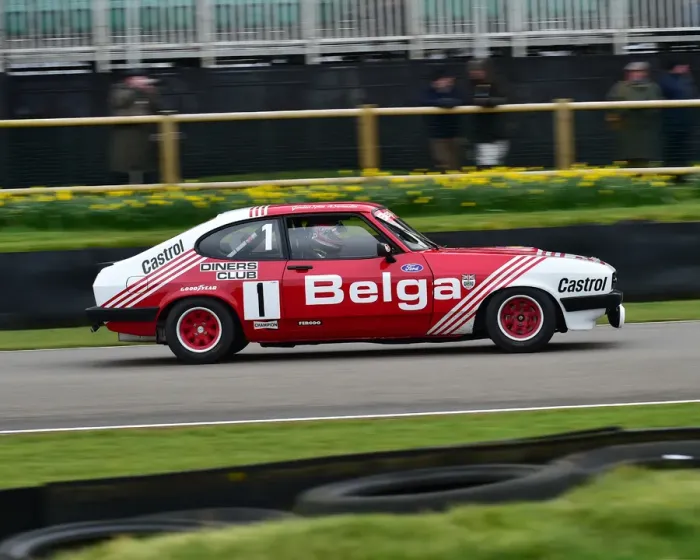 Rights Managed : CM22 5855 Steve Soper, Patrick Blakeney-Edwards, Ford Capri III 3 litre S Rights Managed : CM22 5855 Steve Soper, Patrick Blakeney-Edwards, Ford Capri III 3 litre S