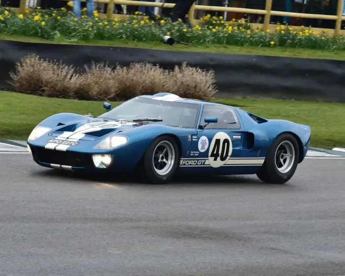 Rights Managed : CM22 6478 Chris Wilson, Ford GT40 Rights Managed : CM22 6478 Chris Wilson, Ford GT40