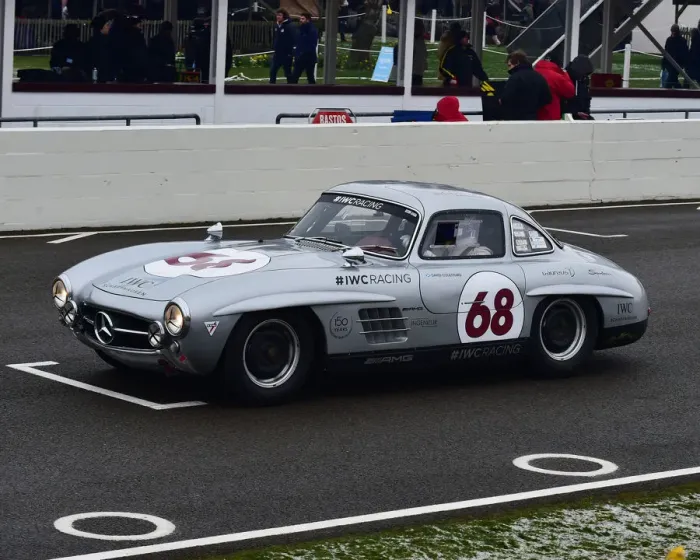 Rights Managed : CM22 6757 David Coulthard, Mercedes Benz 300 SL, Gullwing Rights Managed : CM22 6757 David Coulthard, Mercedes Benz 300 SL, Gullwing
