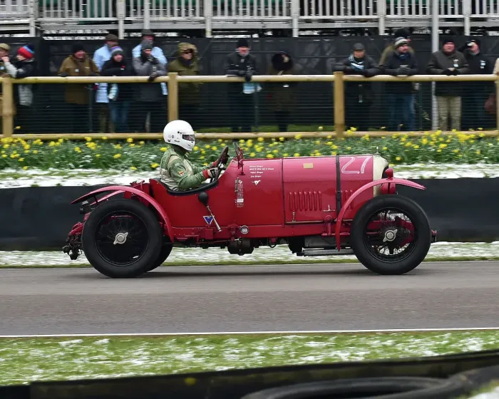 Rights Managed : CM22 6838 Joe Singer, Bentley 3 litre Supercharged Rights Managed : CM22 6838 Joe Singer, Bentley 3 litre Supercharged