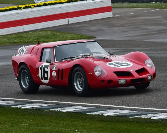 Rights Managed : CM22 6919 West Sussex, Emanuele Pirro, Lukas Halusa, Ferrari 250 GT SWB Rights Managed : CM22 6919 West Sussex, Emanuele Pirro, Lukas Halusa, Ferrari 250 GT SWB