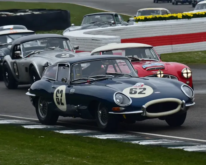Rights Managed : CM22 6952 Sam Thomas, Michael Lyons, Jaguar E-Type FHC Rights Managed : CM22 6952 Sam Thomas, Michael Lyons, Jaguar E-Type FHC