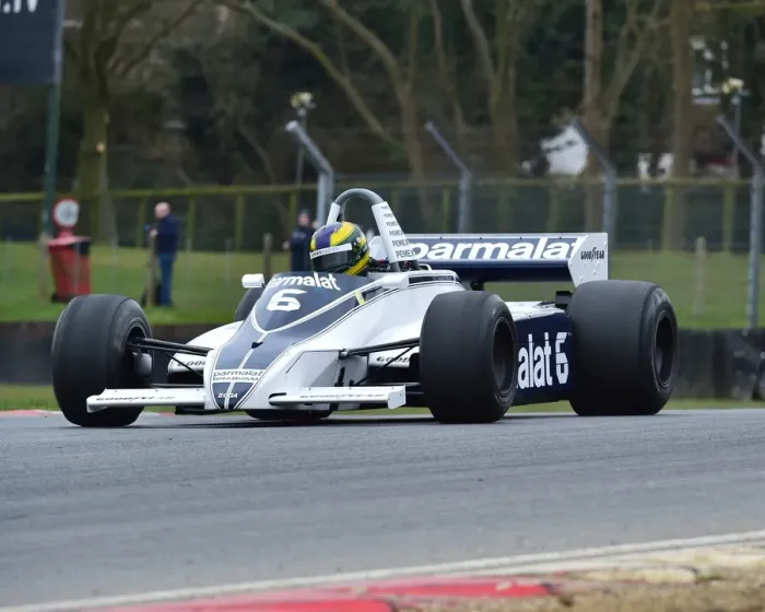 Framed Print : CM22 7538 James Hanson, Brabham BT49C Framed Print : CM22 7538 James Hanson, Brabham BT49C