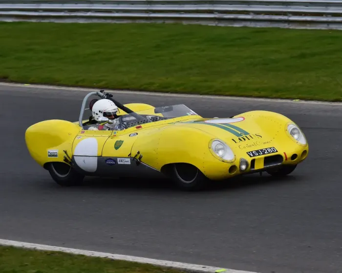 Framed Print : CM22 7774 Jason Yates, Ben Mitchell, Lotus XI, Custard Climax