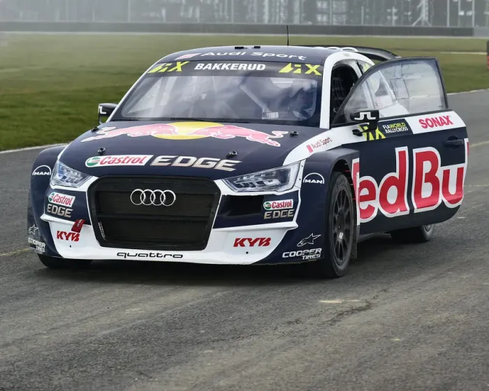 Framed Print : CM22 7895 Mattias Ekstrom, Andreas Bakkerud, Audi S1 EKS RX