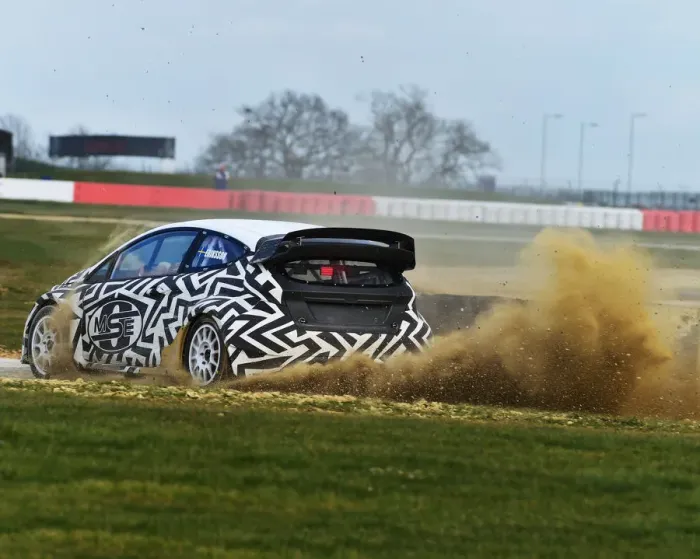 Framed Print : CM22 8222 Kevin Eriksson, Ford Fiesta RX
