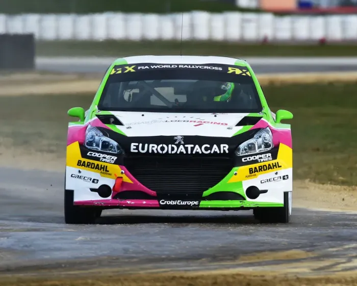 Framed Print : CM22 8231 Gregoire Demoustier, Peugeot 208 RX Framed Print : CM22 8231 Gregoire Demoustier, Peugeot 208 RX
