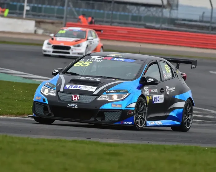 Framed Print : CM22 9959 Howard Fuller, Honda Civic Type R TCR