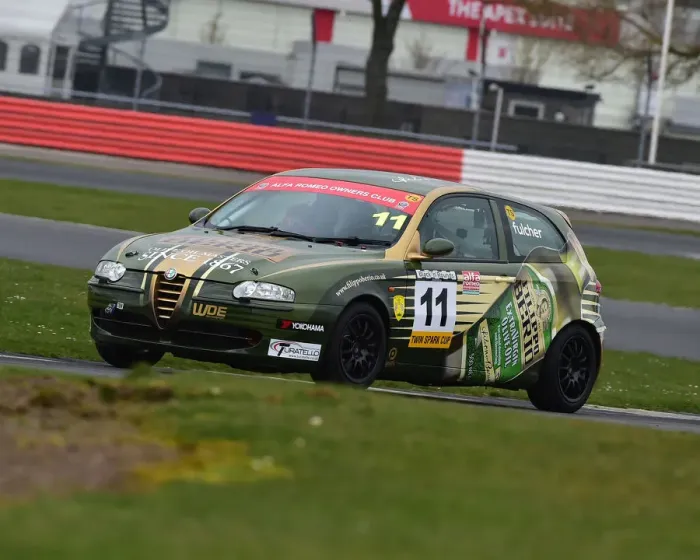 Framed Print : CM23 0217 Andrew Fulcher, Alfa Romeo 147 Framed Print : CM23 0217 Andrew Fulcher, Alfa Romeo 147