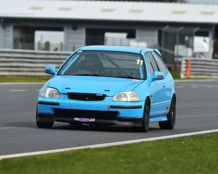 Framed Print : CM23 0973 Stuart Atkinson, Paul Ruane, Honda Civic