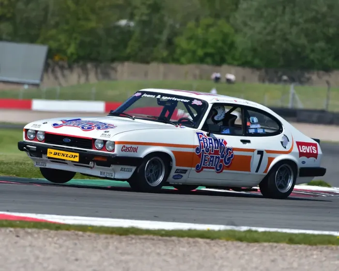Framed Print : CM23 2202 Patrick Watts, Ford Capri Mk3 S Framed Print : CM23 2202 Patrick Watts, Ford Capri Mk3 S