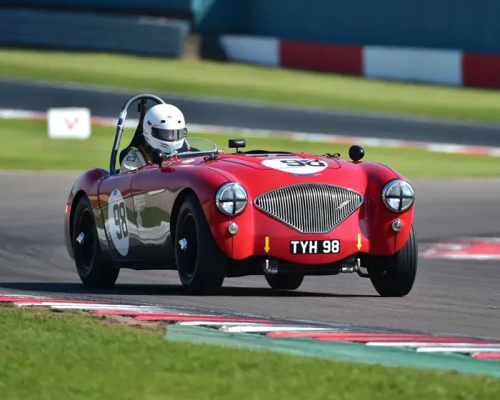 Framed Print : CM23 2570 Nick Matthews, Austin Healey 100-4 Framed Print : CM23 2570 Nick Matthews, Austin Healey 100-4