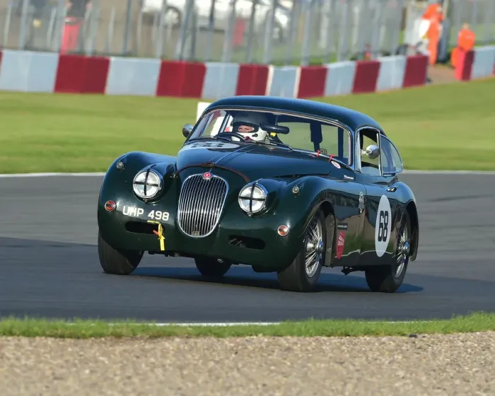 Framed Print : CM23 3250 Marc Gordon, Jaguar XK 150