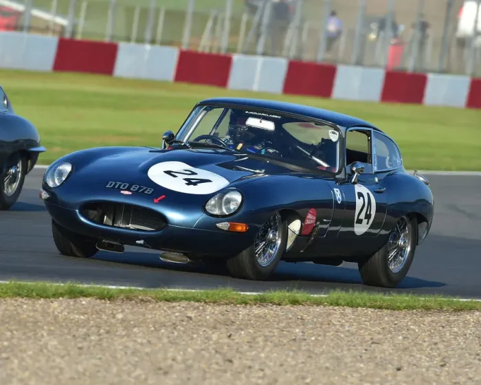 Framed Print : CM23 3252 Niall McFadden, Jaguar E-Type