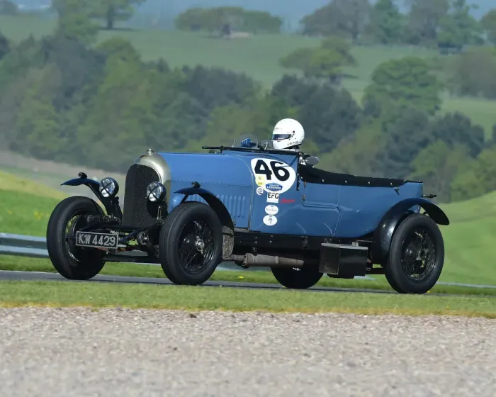 Framed Print : CM23 3485 Duncan Wiltshire, Bentley 3 litre