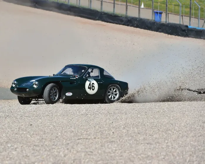 Framed Print : CM23 3577 Rod Begbie, Nick Lees, TVR Grantura Mk III Framed Print : CM23 3577 Rod Begbie, Nick Lees, TVR Grantura Mk III