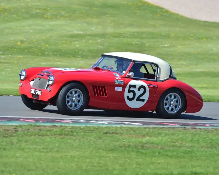 Framed Print : CM23 3583 Jeremy Welch, Martyn Corfield, Austin Healey 3000 Framed Print : CM23 3583 Jeremy Welch, Martyn Corfield, Austin Healey 3000