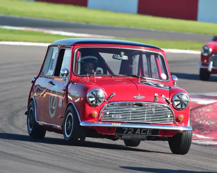 Framed Print : CM23 4042 Matthew Jeffery Andy Ace Harrison, Austin Mini Cooper S