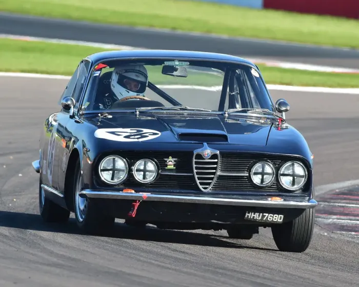Framed Print : CM23 4081 Adrian Miles, Jon Miles, Alfa Romeo 2600 Sprint
