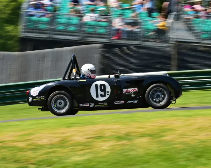 Framed Print : CM23 4840 Ian Burgin, Austin Healey Sprite