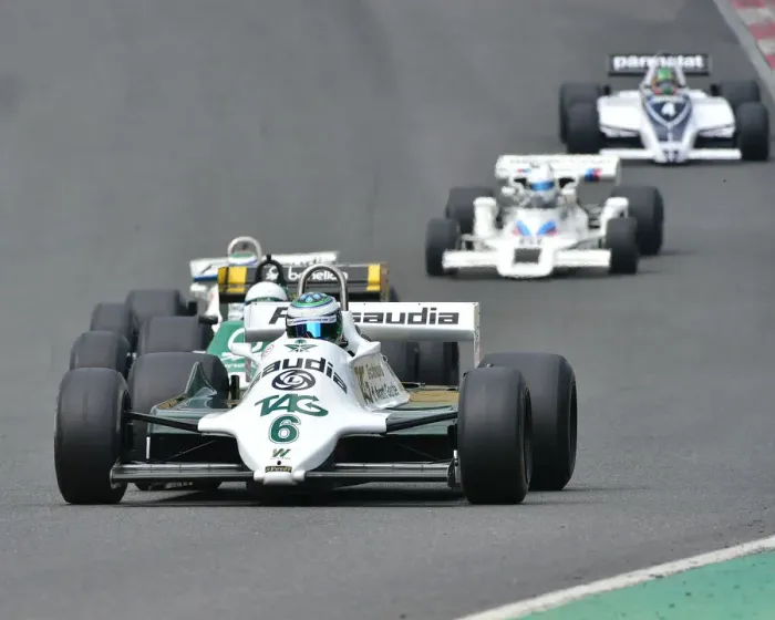 Framed Print : CM23 6551 Nick Padmore, Williams FW07C Framed Print : CM23 6551 Nick Padmore, Williams FW07C